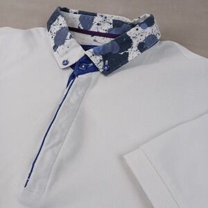 Maceoo 5 XL Mens Polo Shirt Pique Knit FLAW 21x27 **Fits A Small ***